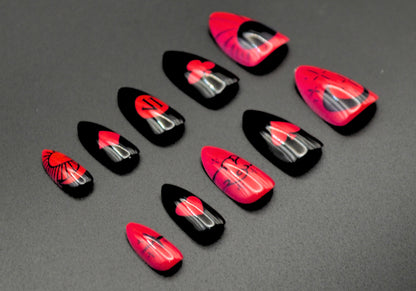 Love Is In the Cards (Press-On Nail Set, 30pc, Almond)