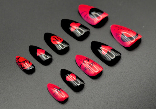 Love Is In the Cards (Press-On Nail Set, 30pc, Almond)