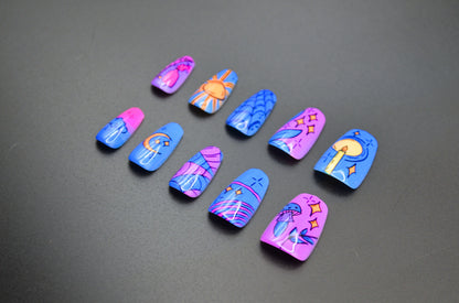 Love Potion (Press-On Nail Set, 30pc, Coffin)