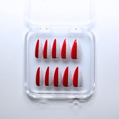 Scarlet Dagger (Press-On Nail Set, 30pc, Stiletto)