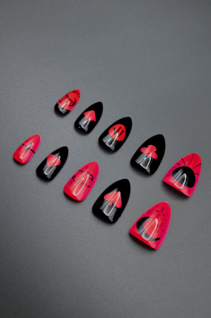 Love Is In the Cards (Press-On Nail Set, 30pc, Almond)