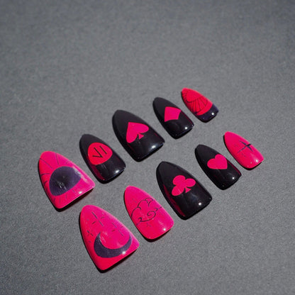 Love Is In the Cards (Press-On Nail Set, 30pc, Almond)